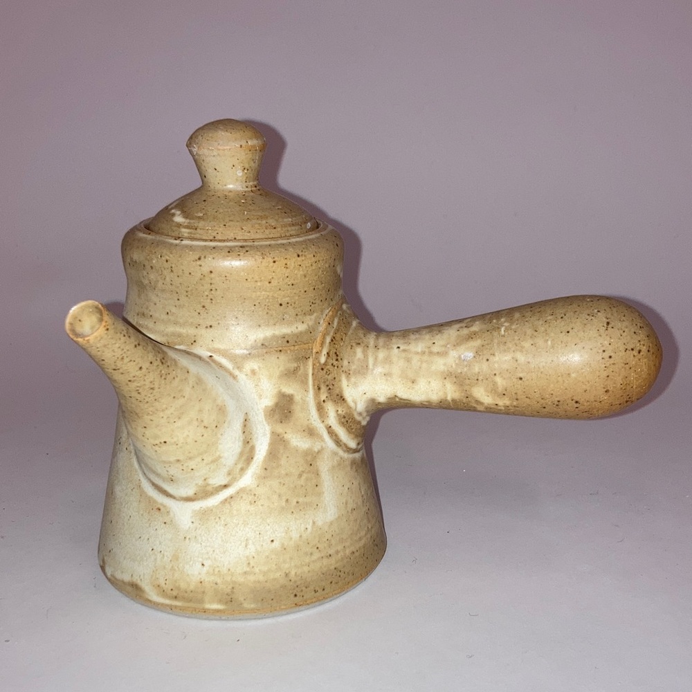 Handcrafted Ceramic Teapot - Cream